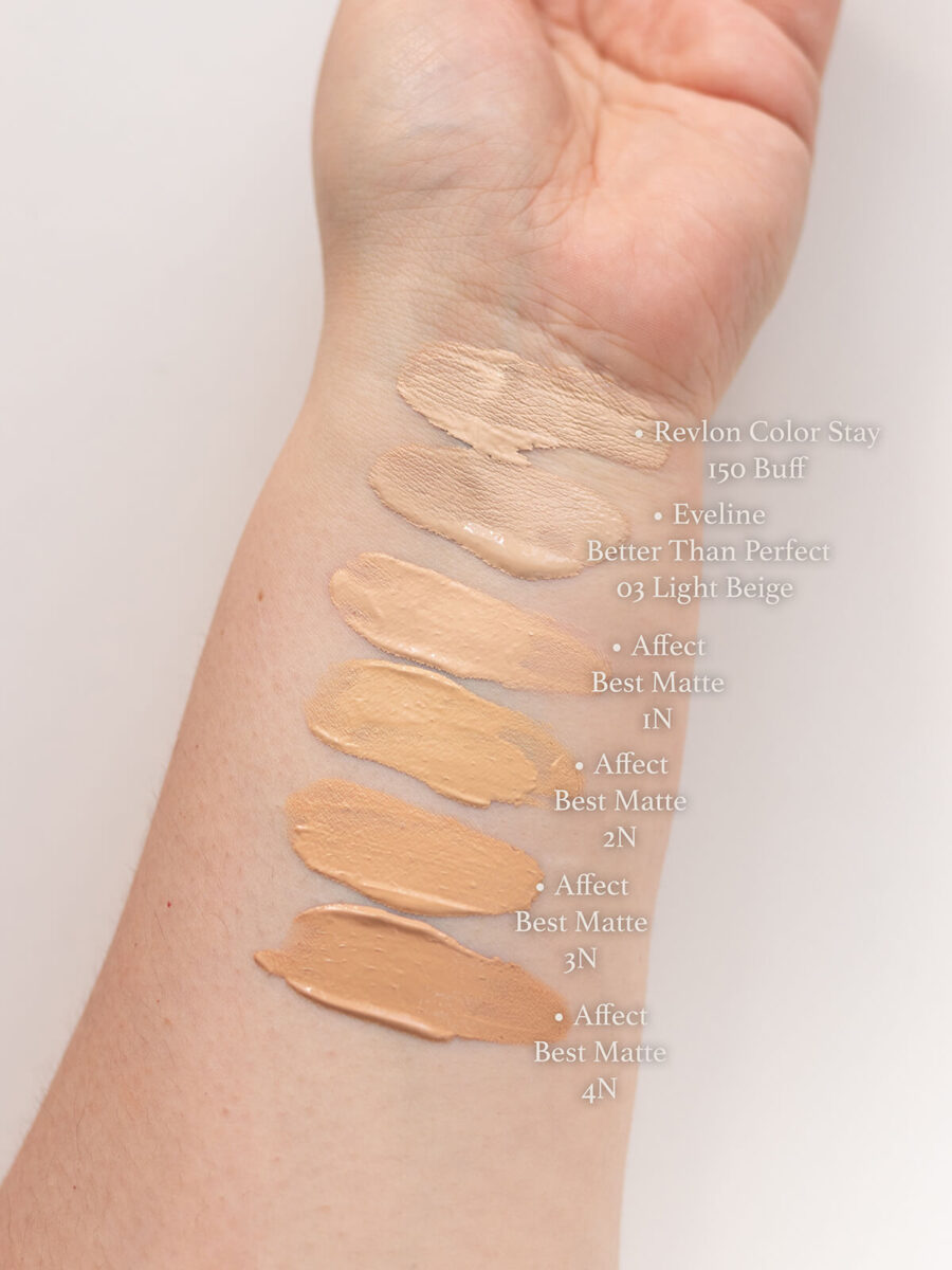 affect best matte swatches